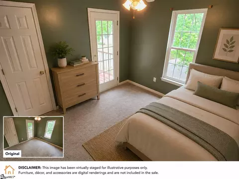 Bedroom - 328 Springfield Cir, Easley, SC 29642 photo 3 of 5