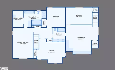 Floorplan - 805 E Silverleaf St, Greer, SC 29650 photo 2 of 2