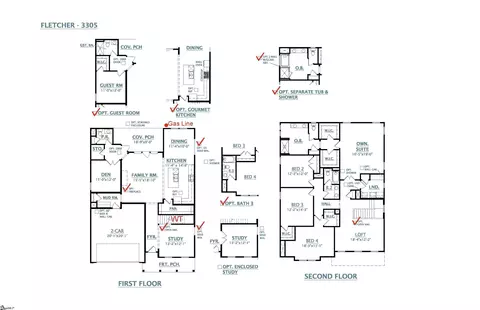 Floorplan - 557 Hydrangea St, Seneca, SC 29678 photo 1 of 1