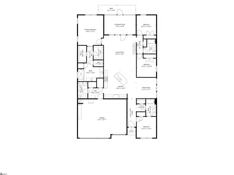 Floorplan - 200 Chippy Rd, Greer, SC 29650 photo 1 of 1