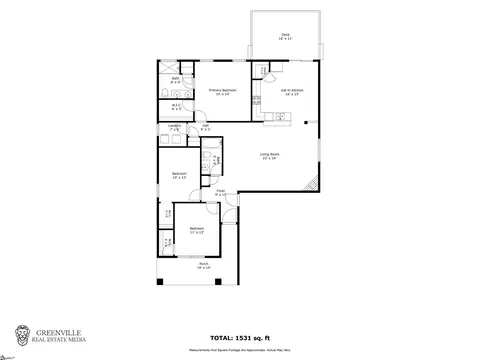 Floorplan - 513 Millervale Rd, Greer, SC 29650 photo 1 of 1
