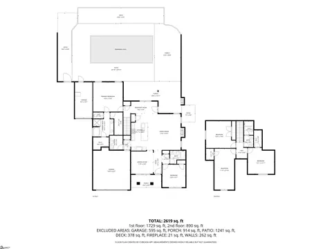 Floorplan - 6 Pine Knott Dr, Pelzer, SC 29669 photo 1 of 3