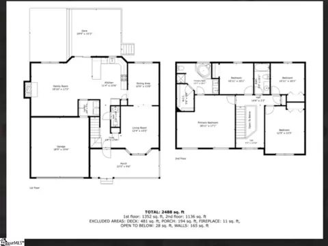 Floorplan - 121 Steepleview Ct, Greer, SC 29651 photo 1 of 1