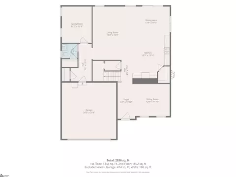 Floorplan - 1407 Park Ter, Moore, SC 29369 photo 1 of 2