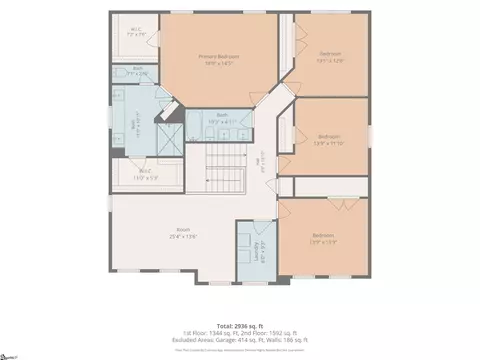 Floorplan - 1407 Park Ter, Moore, SC 29369 photo 2 of 2