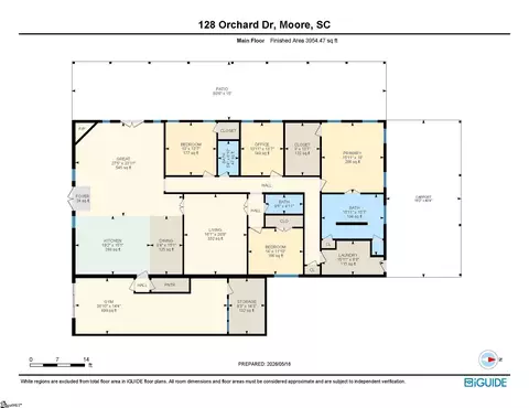 Floorplan - 128 Orchard Dr, Moore, SC 29369 photo 1 of 1