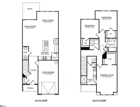 Floorplan - 610 Jules Ln, Moore, SC 29369 photo 1 of 1