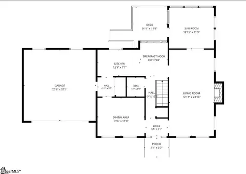 Floorplan - 10 Woodway Dr, Greer, SC 29651 photo 1 of 1
