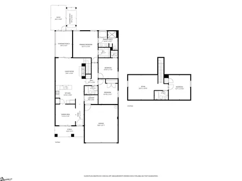 Floorplan - 44 Tannery Dr, Greer, SC 29651 photo 1 of 1