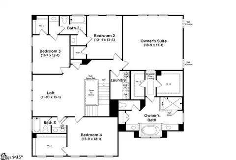 Floorplan - 1022 Devenger Rd, Greer, SC 29650 photo 2 of 2