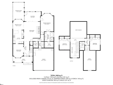 Floorplan - 6 Aldgate Way, Greer, SC 29650 photo 1 of 1