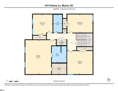 Floorplan - 415 Victory Ln, Moore, SC 29369 photo 2 of 2