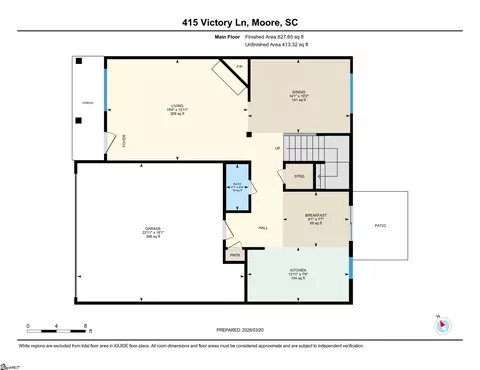 Floorplan - 415 Victory Ln, Moore, SC 29369 photo 1 of 2
