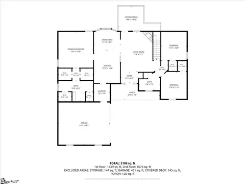 Floorplan - 340 Camperdown Ct, Easley, SC 29642 photo 1 of 3