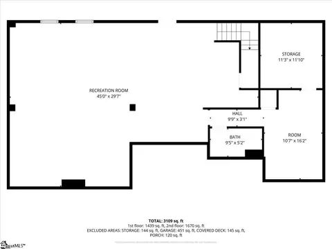 Floorplan - 340 Camperdown Ct, Easley, SC 29642 photo 2 of 3