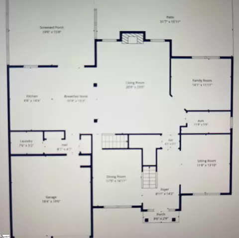 Floorplan - 4 Collier Ln, Greer, SC 29650 photo 3 of 3
