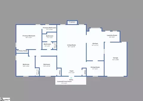 Floorplan - 120 Pineview Dr, Easley, SC 29642 photo 1 of 1