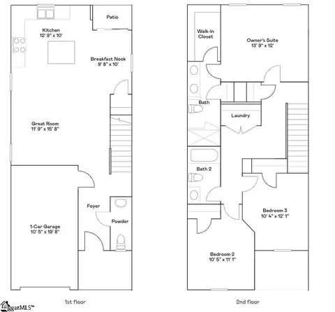 Floorplan - 113 Tango Dr, Clinton, SC 29325 photo 1 of 1