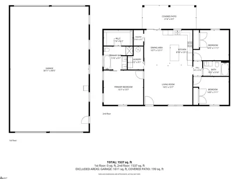 Floorplan - 1817 Welcome Rd, Williamston, SC 29697 photo 3 of 3
