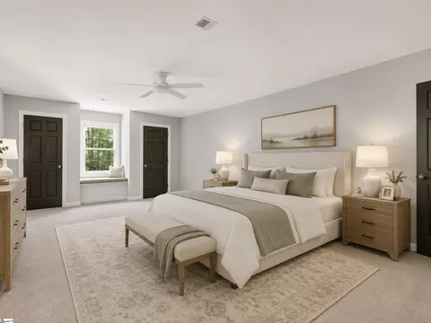 Bedroom - 535 Mahaffey Rd, Greer, SC 29651 photo 8 of 9