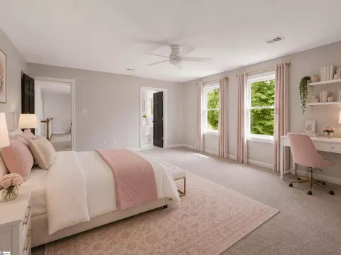 Bedroom - 535 Mahaffey Rd, Greer, SC 29651 photo 7 of 9