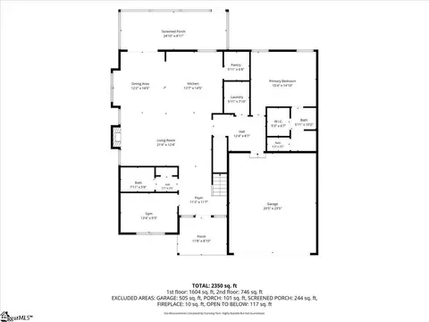 Floorplan - 1241 Owens Rd, Greer, SC 29651 photo 5 of 6