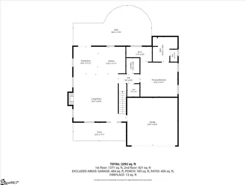 Floorplan - 314 Roscoe Dr, Greer, SC 29651 photo 1 of 2