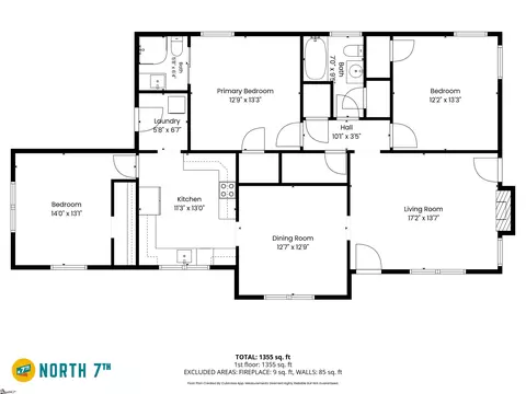 Floorplan - 904 Highway 357, Greer, SC 29651 photo 1 of 2