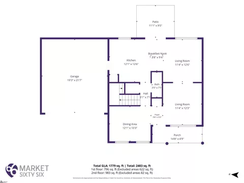 Floorplan - 8 Seaside Ln, Greer, SC 29650 photo 3 of 3