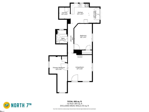 Floorplan - 4 Walnut St, Startex, SC 29377 photo 1 of 1