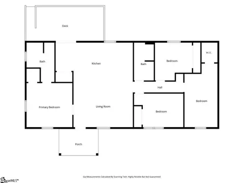 Floorplan - 418 Old River Rd, Pelzer, SC 29669 photo 1 of 1