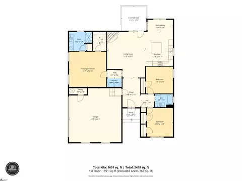 Floorplan - 503 Cornucopia Ln, Inman, SC 29349 photo 1 of 1