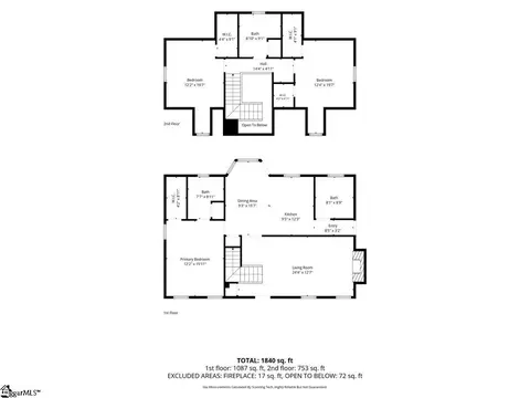 Floorplan - 302 Hamilton Dr, Easley, SC 29640 photo 1 of 1