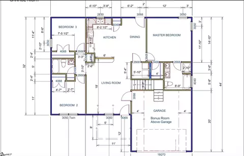 Floorplan - 100 Rockingham Rd, Seneca, SC 29672 photo 1 of 2