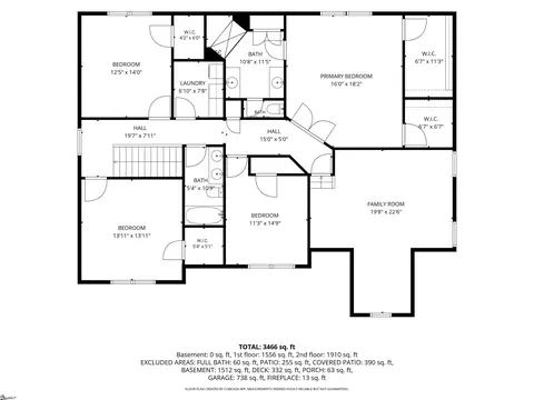 Floorplan - 3 Grace Ct, Easley, SC 29642 photo 3 of 4