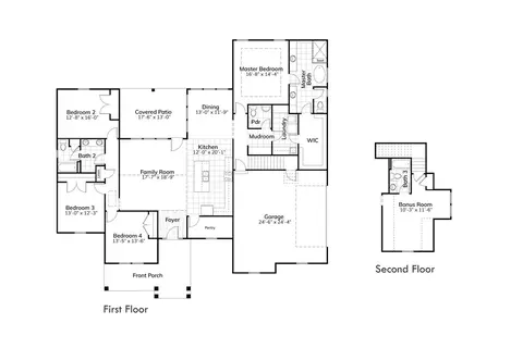 Floorplan - 246 Saw Mill Rd, Honea Path, SC 29654 photo 1 of 1