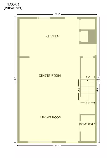 Floorplan - 155 Queens Mill Ct, Pendleton, SC 29670 photo 1 of 2