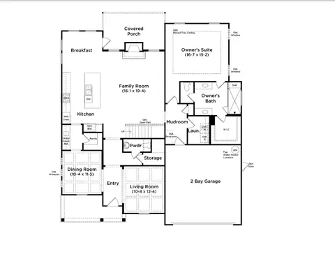 Floorplan - 110 Ridgeline Row, Central, SC 29630 photo 1 of 2