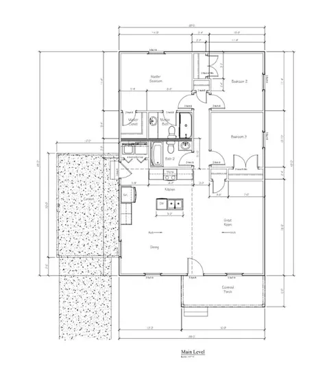 Floorplan - 433 Forest Acres Cir, Walhalla, SC 29691 photo 1 of 1