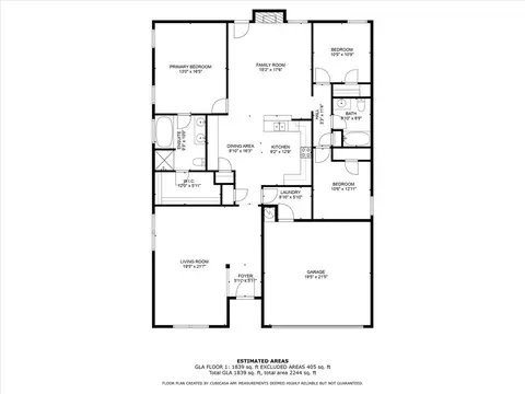 Floorplan - 7 Harwick Ct, Easley, SC 29642 photo 1 of 1