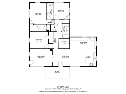 Floorplan - 1739 Coffee Rd, Westminster, SC 29693 photo 1 of 3