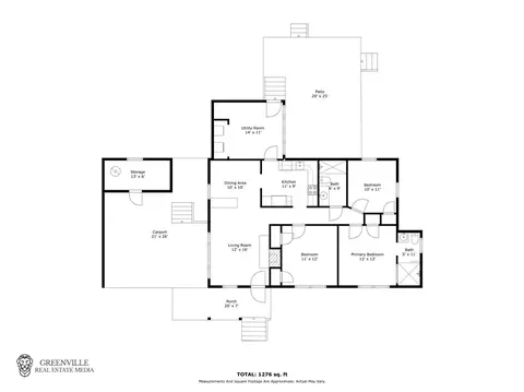Floorplan - 101 S D St, Easley, SC 29640 photo 1 of 1