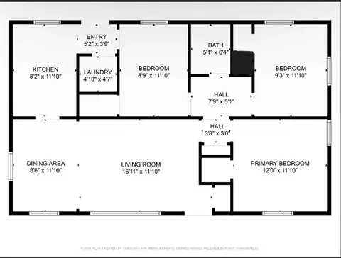 Floorplan - 839 Crouch Dr, Pendleton, SC 29670 photo 1 of 1