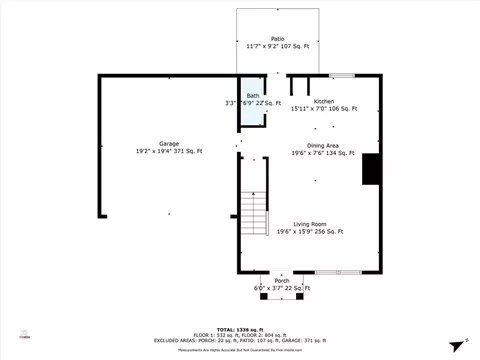 Floorplan - 145 Queens Mill Ct, Pendleton, SC 29670 photo 3 of 3