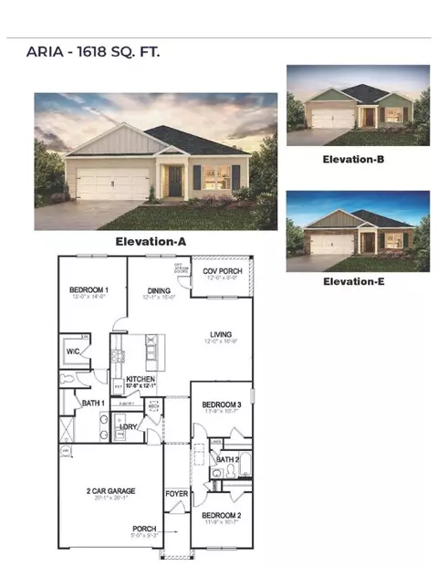 Floorplan - 114 Cascade Ln, Seneca, SC 29678 photo 1 of 1