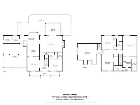 Floorplan - 604 Ashley Downs Downs, Anderson, SC 29621 photo 1 of 1
