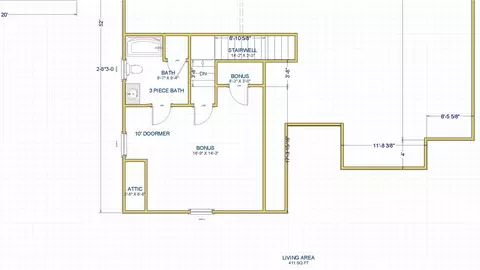 Floorplan - 106 Old Glory Ct, Pickens, SC 29671 photo 2 of 2