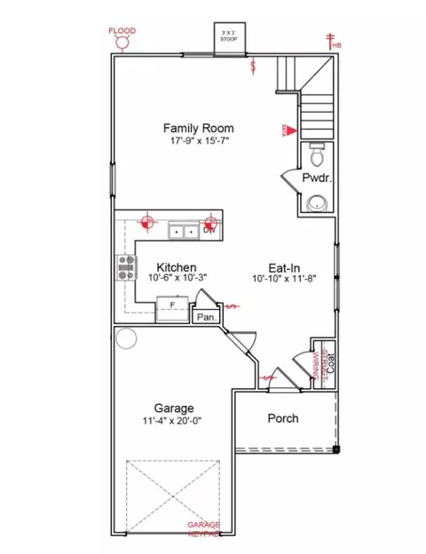 Floorplan - 136 Cotesworth St, Pendleton, SC 29670 photo 2 of 2