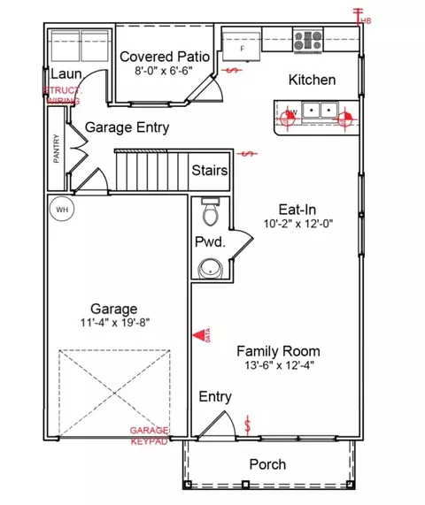 Floorplan - 138 Cotesworth St, Pendleton, SC 29670 photo 1 of 2