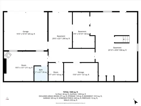 Floorplan - 433 Pineview Dr, Pickens, SC 29671 photo 2 of 3
